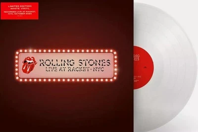 Rolling Stones Live At Racket · NYC LP Album vinyl record 2024 RSD Limited White - Image 1 of 4