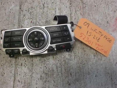 09 10 INFINITI FX35 TEMPERATURE CONTROL W/NAVIGATION SYSTEM W/SUNROOF 647598 - Image 1 of 4