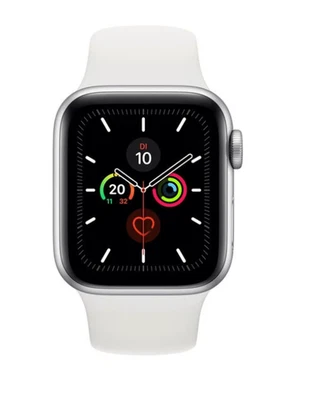 Apple Watch Series 5 GPS+Cellular 40mm Cassa di Alluminio Argenta, Cinturino... - Immagine 1 di 2