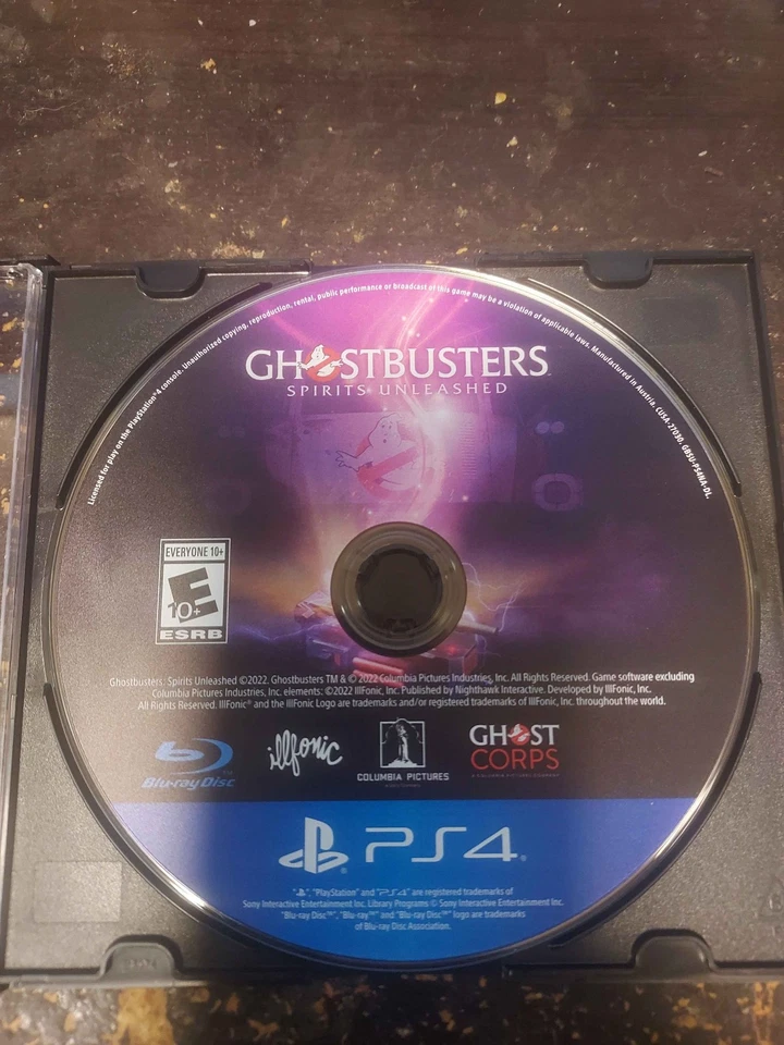 Ghostbusters Spirits Unleashed PlayStation 4 Pre Owned Tested Working Fast Ship - Image 1 of 2