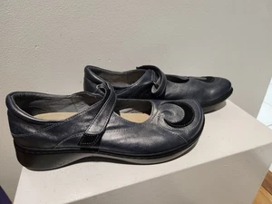 Zapatos Naot Mujer 42 Sea Mary Jane Cuero Negro Informales Cómodos Parte Superior Baja Punta Redonda - Imagen 1 de 9
