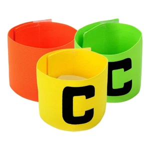 Kids Football Captain Armband Soccer Arm Band Leader Competition Gift Adjustable - Imagen 1 de 18