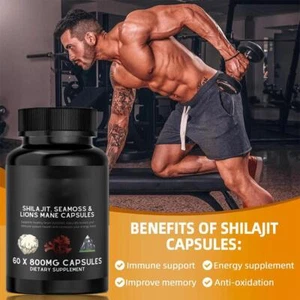 ☆Himalayan Pura 100% Bio-Shilajit Resina Morbida Acido Fulvico Altamente Potente - Foto 1 di 11