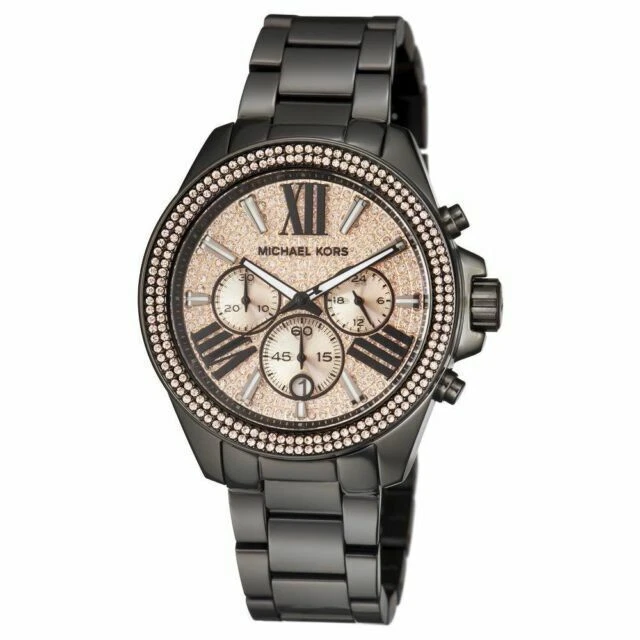 Michael Kors MK5879 Women's Wren Watch - Black