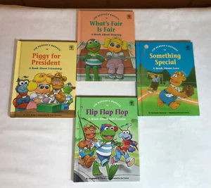 JIM HENSON'S MUPPETS Values to Grow On Books (Lot of 4) - Picture 1 of 6