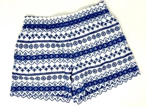 Ivy Jane Blue Eyelet Shorts, Size Medium - Picture 1 of 3