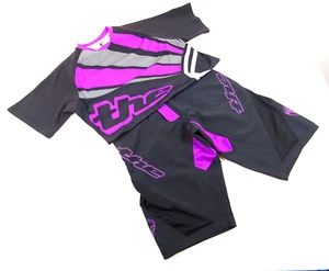 THE Industries Rays SS MTB Cycling Jersey & Tek2 Shorts - Small - 208-U15 - Picture 1 of 9