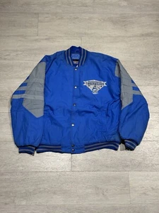 Vintage Minnesota Timberwolves Logo 7 90s Jacket Puffer Rare Size Medium - Picture 1 of 5