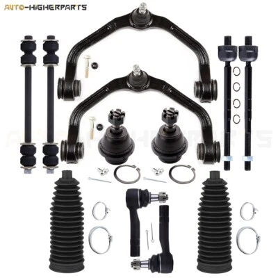 For 1998-2011 Ford Ranger 12 Pcs Front Sway Bar End Link Control Arm Ball Joint - Image 1 of 4