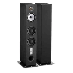 TRIANGLE ANTAL EZ BLACK ASH COPPIA DI DIFFUSORI DA PAVIMENTO A 3 VIE NERE NUOVE - Imagen 1 de 3