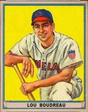 LOU BOUDREAU 41 PB ACEO ART CARD ### BUY 5 GET 1 FREE ## or 30% OFF 12 OR MORE