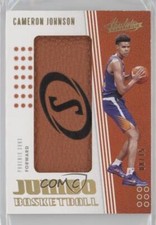 2019-20 Panini Absolute Memorabilia Spalding Logo 8/15 Cameron Johnson Rookie RC