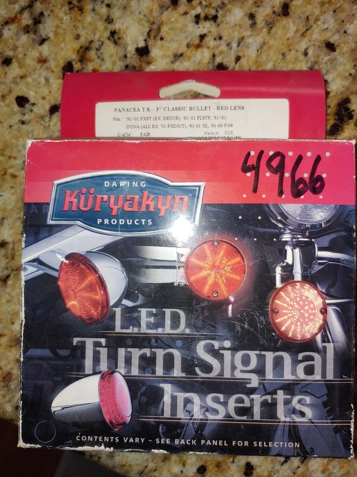 KÜRYAKYN se adapta a FLSTF, FXST, Dyna, FXR, todos los modelos XL rojo 4966 harley2 Foto 1 de 2