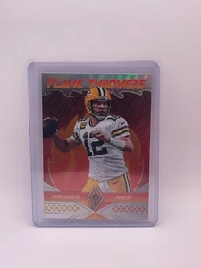 2022 Panini Phoenix Aaron Rodgers - Flame Throwers🔥 - Picture 1 of 2