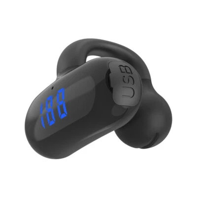 Fones de ouvido Bluetooth 5.3 clipe para orelha condução óssea fones de ouvido sem fio fone de ouvido esportivo - Imagem 1 de 4