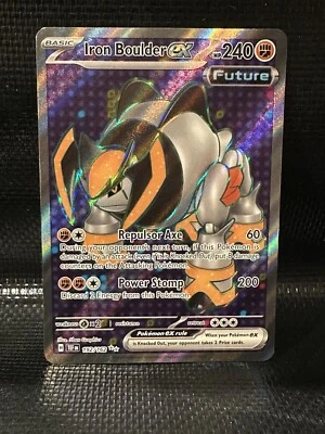 Iron Boulder ex 192/162 Sv05: Temporal Forces Holo - Image 1 of 2