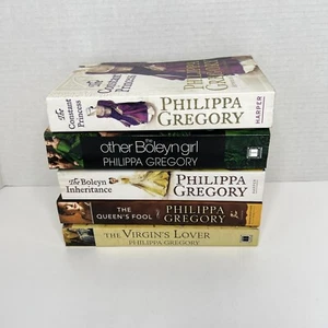 PHILIPPA GREGORY Lot (5) Plantagenet and Tudor #6, 9-10, 12, 14 Paperbacks - Picture 1 of 10