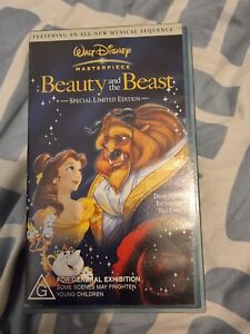 Beauty and the Beast Limited Edition VHS Tape