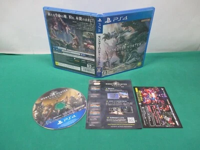 PlayStation 4 -- MONSTER HUNTER WORLD -- PS4. JAPAN GAME. 65605 - Image 1 of 4