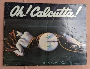 OH CALCUTTA! 1969 Original BROADWAY PROGRAM Hillard Elkins Kenneth Tynan - Picture 1 of 6