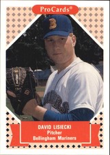 1991-92 ProCards Tomorrow's Heroes #147 David Lisiecki