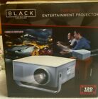 Projector 120in Screen The Black Series Portable Entertainment NEW IN  BOX B5