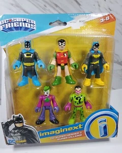 Fisher-Price Imaginext DC Super Heroes 5 Action Figures (Multiple Characters) - Picture 1 of 3