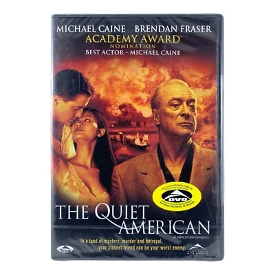 The Quiet American (DVD, 2003) Michael Caine Political Thriller Vietnam SEALED! - Image 1 of 4