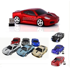 HOT 2.4Ghz Wireless USB car mouse Cordless Optical LED Laptop PC Laptop MAC Mice - Picture 1 of 169