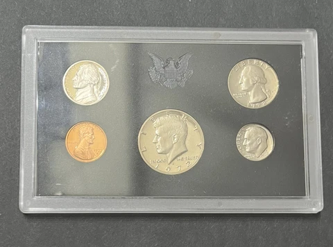 1972s PROOF SET Cover