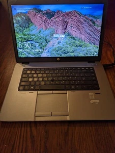 HP EliteBook 850 G1 Laptop Computer Core i5 12GB Ram 256SSD Windows 10 Pro WiFi - Picture 1 of 7