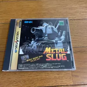 Metal Slug Sega Sega Saturn SS Action Shooter Boxed Manual 1997 Japan import - Picture 1 of 5