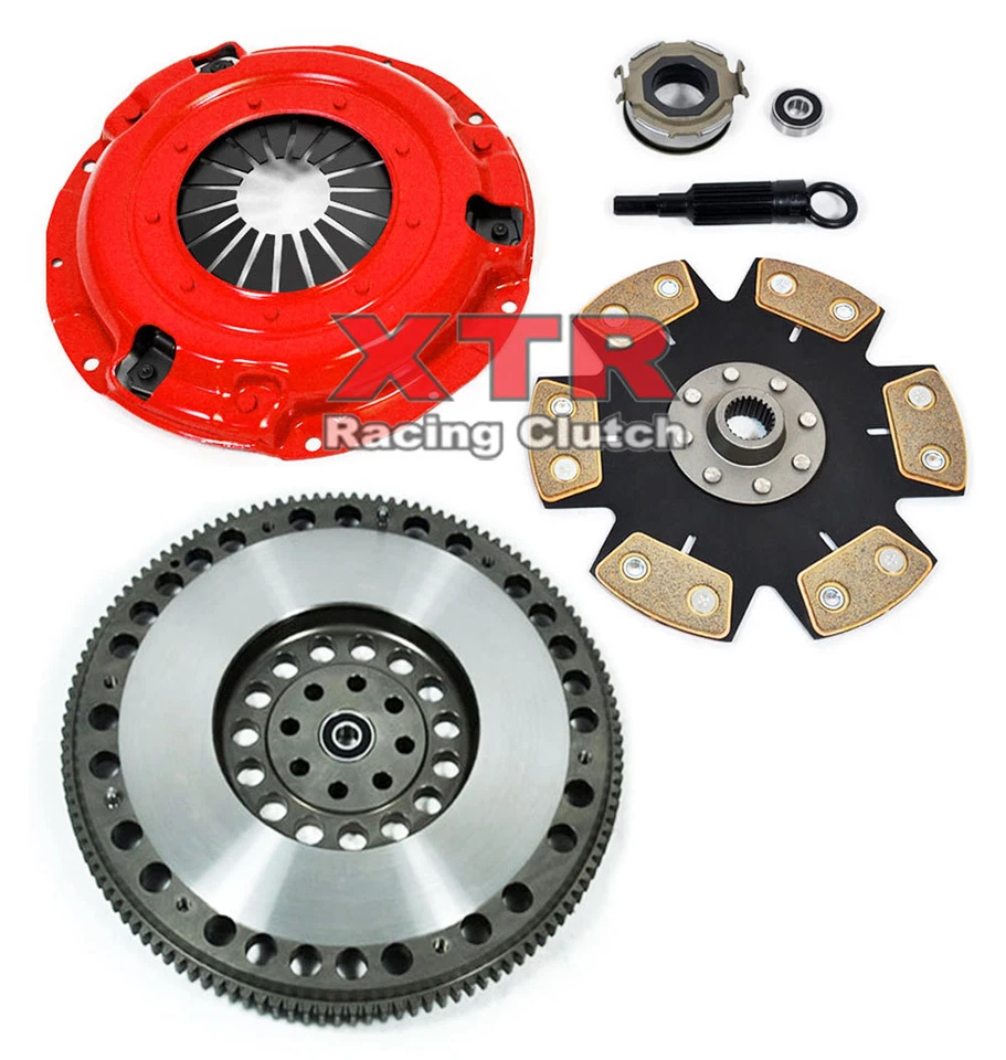 KIT EMBRAGUE XTR SPORT 4 Y VOLANTE CROMADO se adapta a Subaru Impreza Legacy 1.8L 2.2L Foto 1 de 1