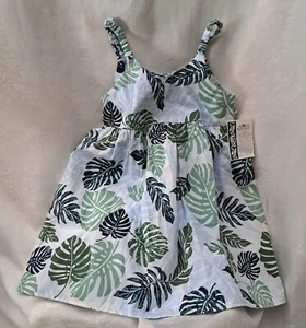 Aloha Republic Toddler Girl's Print Hawaiian Sun Dress size 3 NWT MSRP $28.00 ! - Picture 1 of 5