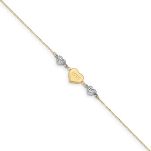 14k 14kt Two-tone Go - Picture 1 of 4
