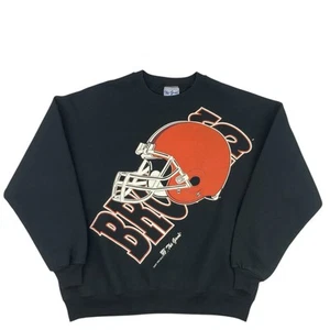 Vintage 90s The Game Cleveland Browns NFL Sweatshirt Mens Size XXL USA RARE - Picture 1 of 6