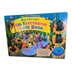 Buzz & Flutter's Big Electronic Game Book Readers Digest Young Families PAS DE PIÈCE - Photo 1/10
