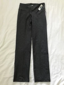 Old Navy gray pull on straight leg yoga pants Size Small New with tag - Picture 1 of 10