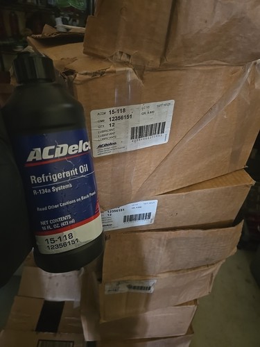ACDelco GM Original Equipment R134 System Refrigerant Oil, 16 oz 15-118 ...