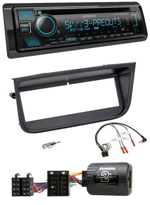 Kenwood Bluetooth USB CD Lenkrad DAB Autoradio für Peugeot 406 2002-2005 - Bild 1 von 4