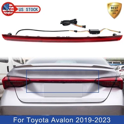 Tail Brake Light Red LED Rear Bumper Trunk Lamp For Toyota Avalon 2019-2023 Foto 1 de 4