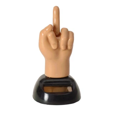 Mittelfinger Solarfigur - Bild 1 von 3