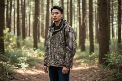 Field & Stream Jacket Mens XXL Camo Realtree Hydroproof Ultra Hooded Zip Outdoor - Image 1 of 4