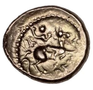 Celtic, Atrebates und Regini, Verica Warrior Type Gold Full Stater S120 - Bild 1 von 2
