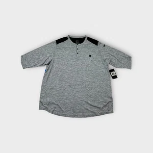 Gray Nike Dri-Fit MSU Michigan State Spartans Shirt Men's XXL 2XL - Picture 1 of 9