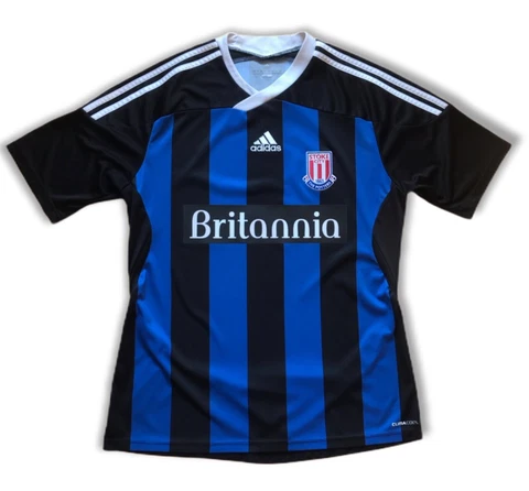 Stoke City 2011 - 2012 Away Football Soccer Jersey Shirt Adidas Kit Camiseta Cover