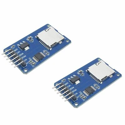 2pcs Micro SD TF Memory Card Reader Module with SPI interface For Arduino - Image 1 of 4