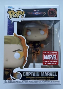 Funko CAPTAIN MARVEL #1265 Marvel Collector Corps Exclusive W/ Protector - Picture 1 of 6