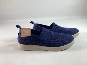 Womens Woolloomooloo Navy Suffolk Wool Shoes NEW - Picture 1 of 7