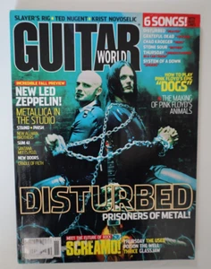 Guitar World Magazine November 2002 Disturbed Pink Floyd Metallica NO POSTER - Picture 1 of 5